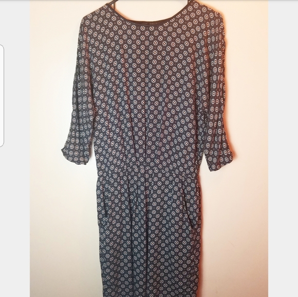 Zara Geometric Design Short Dress - Picture 1 of 8